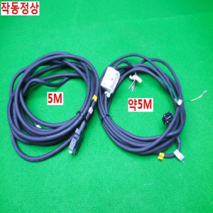 12628/J4케이블/엔코더5M/파워케이블약5M/미쓰비시