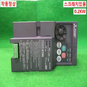 주25635/인버터/FR-E720-0.2K-EA/삼상,220V/0.2KW/미쓰비시