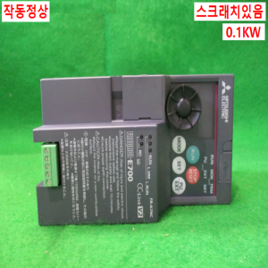 주25636/인버터/FR-E720-0.1K-EA/삼상,220V/0.1KW/미쓰비시