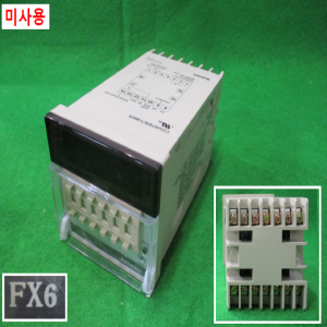 초25801/미사용디지털타이머/판넬메타/FX6/AC220V/오토닉스