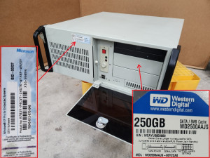 53542 산업용 컴퓨터 산업용PC G82-00037 XP H783Y-P4CVT-X4QTK-WFH8P-W92DY WD2500AAJS-00YZCA0 M378T2863EHS-CF7