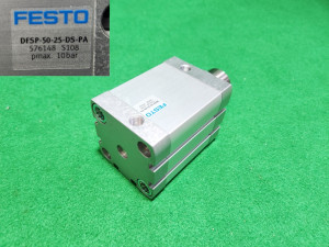 북53539 미사용 공압 실린더  Festo DFSP-50-25-DS-PA는 독일 페스토(Festo)사의 스토퍼 실린더(Stopper Cylinder) 모델