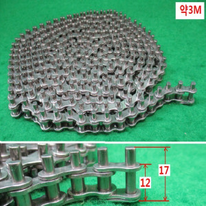 북47773/미사용스텐레스체인/길이3M