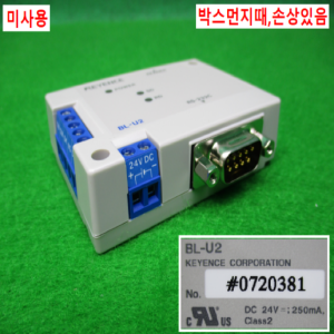 노13877/미사용바코드리더기센서앰프/BL-U2/BL-601HA/키엔스