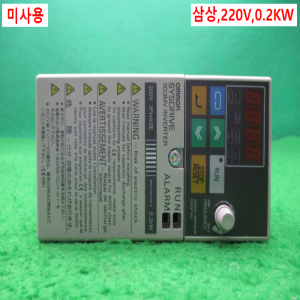노13966/미사용인버터/3G3MV-A2002/삼상220V/0.2KW/옴론