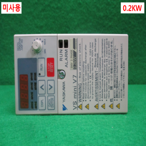 주25443/미사용인버터/CIMR-V7AA20P2/삼상,220V/0.2KW/야스가와