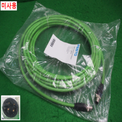 초25770/미사용4핀버스통신케이블/NEBC-D12G4-ES-10-S-D12G4-ET/FESTO