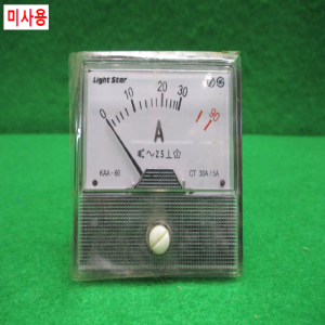 초35101/미사용전기판넬암페어메타/KAA-60/30A/5A/광성계측기