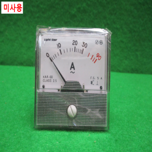 초35103/미사용전기판넬암페어메타/KAA-60/5A/광성계측기