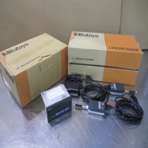 초25897/미사용마이크로리니어게이지세트/542-007K/EC-101D/575-303/LGS-1012P/Mitutoyo