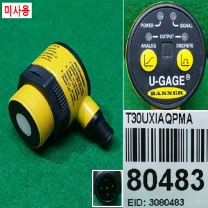 초20556/미사용초음파센서/T30UXIAQPMA/BAANER