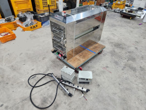 12385 클린컷 접착 테이프 클리너  ADHESIVE TAPE 수동 출력 기계 이온아이저 KEYENCE SJ-B120A 정전기 제거기