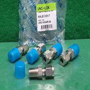 초13186/미사용배관부속유니락스텐튜브피팅밸브/UMC-0404R-SS/5개발송/Uni-Lok