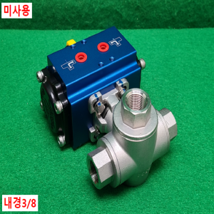 초13568/미사용공압식삼방향밸브/RD40-10S3WL/윤밸브기술