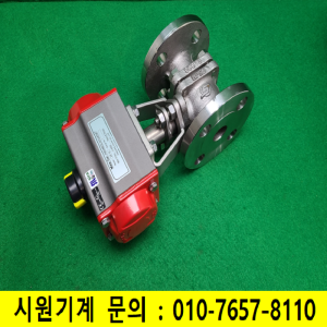 초13718/미사용스텐레스공압식자동밸브,버터플라이밸브/MT-63/SCS13/EF25