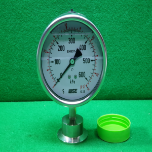 초10806/미사용압력게이지/EN837-1/WISE