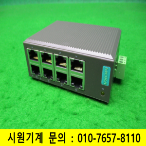 노80035/미사용8포트산업용스위칭허브/EDS-208/MOXA