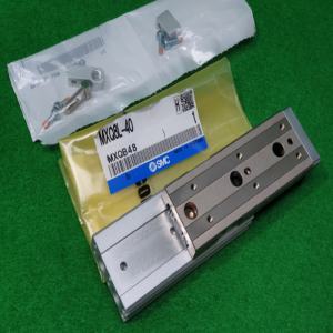 주70244/미사용에어공압슬라이드테이블실린더/MXQ8L-40/SMC