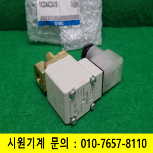 초13909/미사용솔레노이드밸브/VX224AZ2AXB/DC24V/SMC