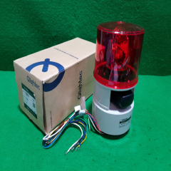 초26408/미사용LED회전경광등/부저사이렌신호음경광등/S125DLR-WA/DC24V/Qlightec