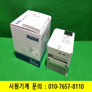 주35166/미사용 인버터/LSLV0037S100-4EOFNS/3상 380V 5마력/LS