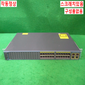 북63521/이더넷스위칭허브/WS-C2960+24TC-S/Cisco